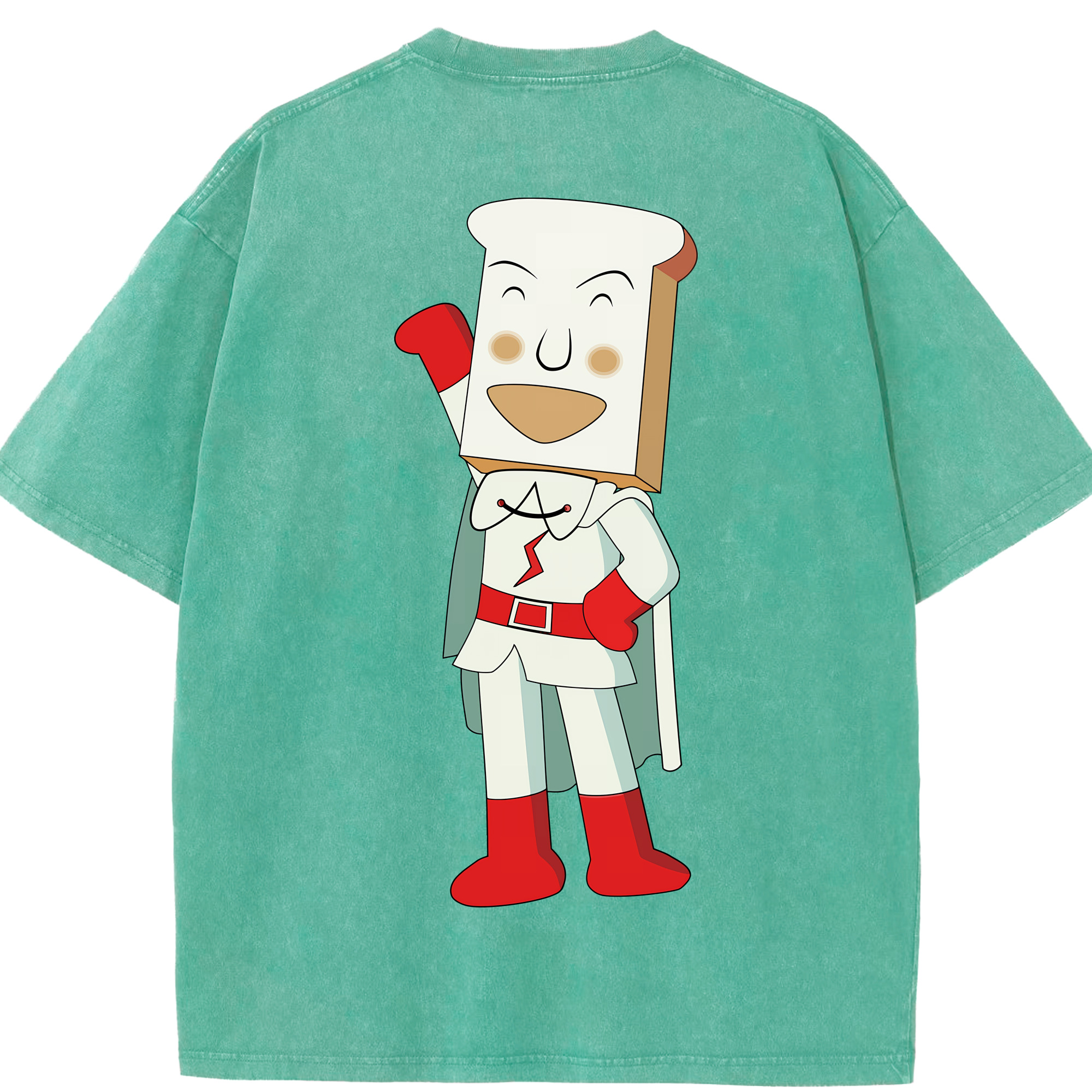 （画像用） アンパンマン Anpanman 綿100% ヴィンテージ風 半袖Tシャツ（背面プリント）
